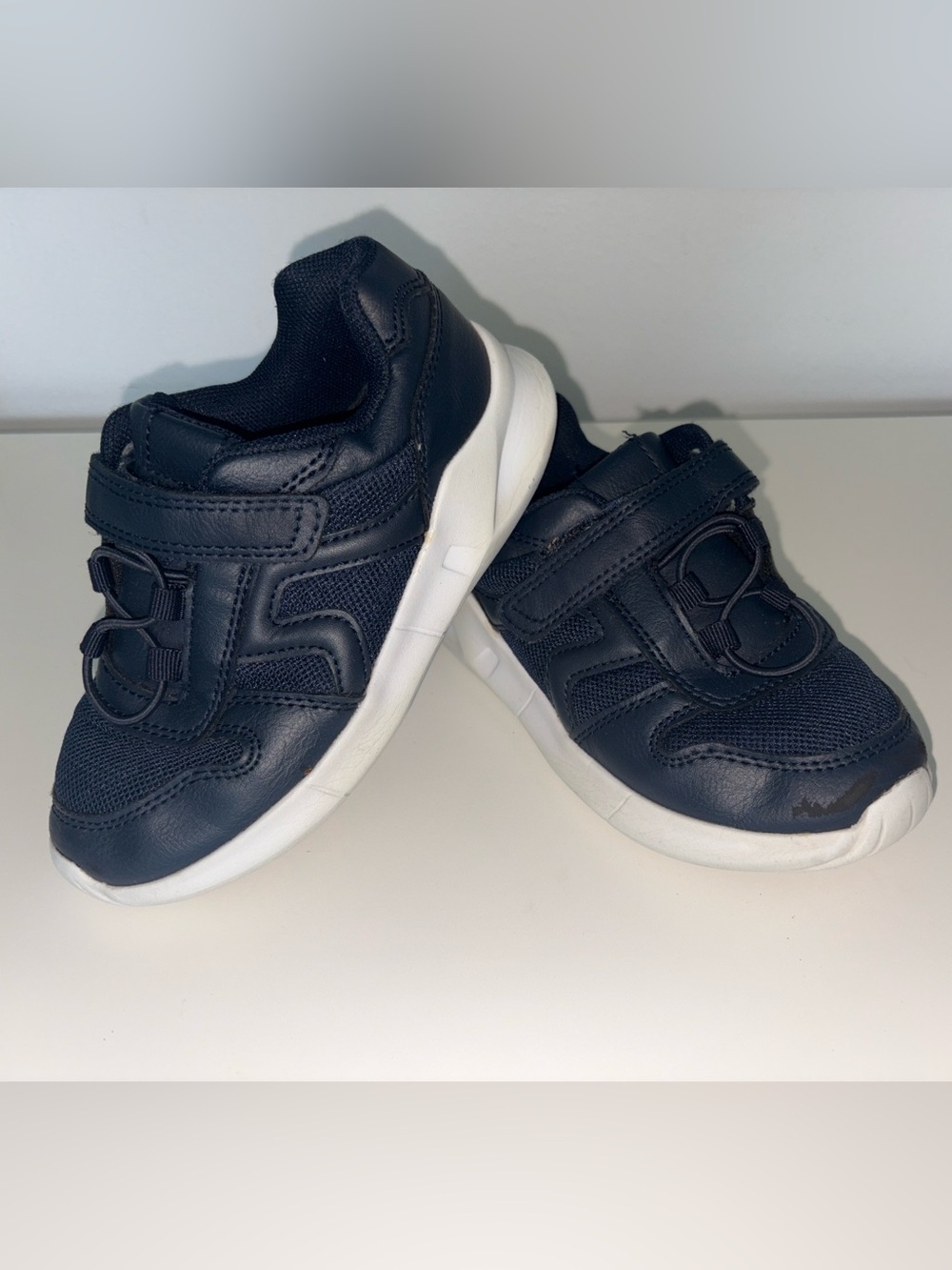 Gymboree Navy and White Kids Sneakers